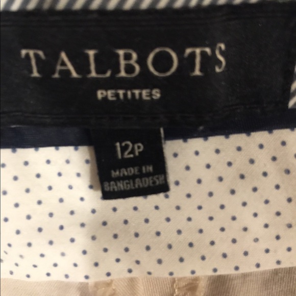 Talbots Capri khakis - Picture 4 of 6